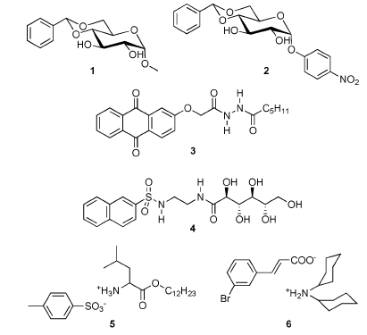 Some organogelator molecules